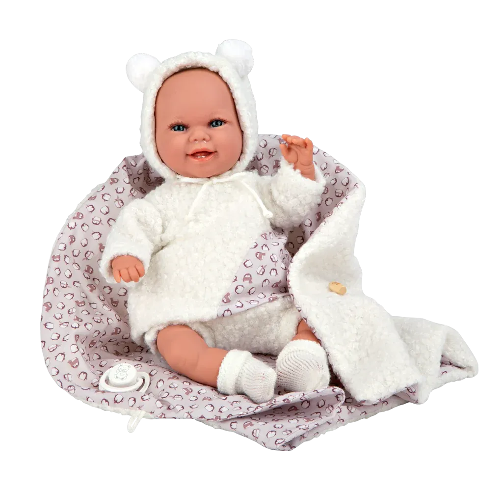 60831 Babyto Beige Elegance Doll (WEIGHTED DOLL)