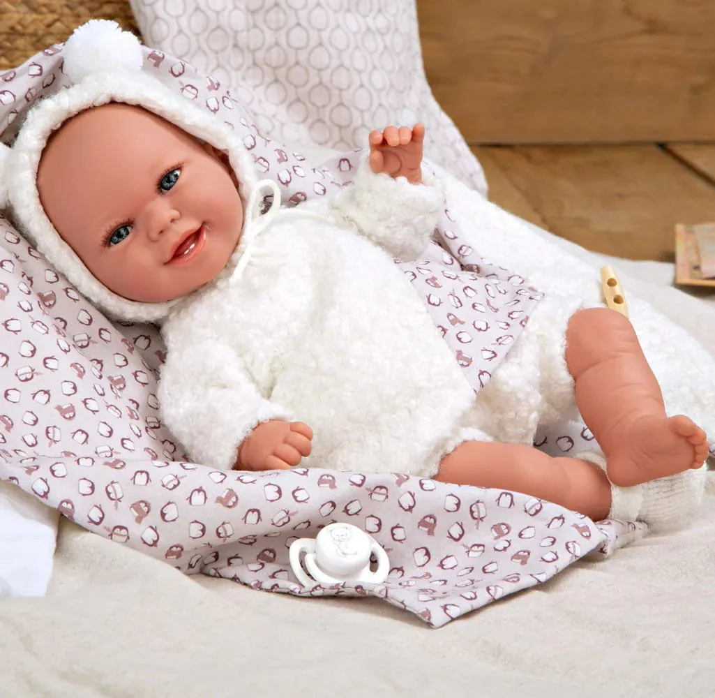 60831 Babyto Beige Elegance Doll (WEIGHTED DOLL)