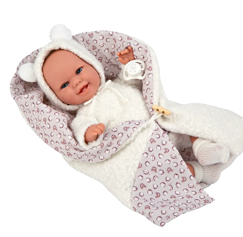 60831 Babyto Beige Elegance Doll (WEIGHTED DOLL)