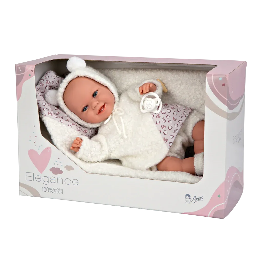 60831 Babyto Beige Elegance Doll (WEIGHTED DOLL)