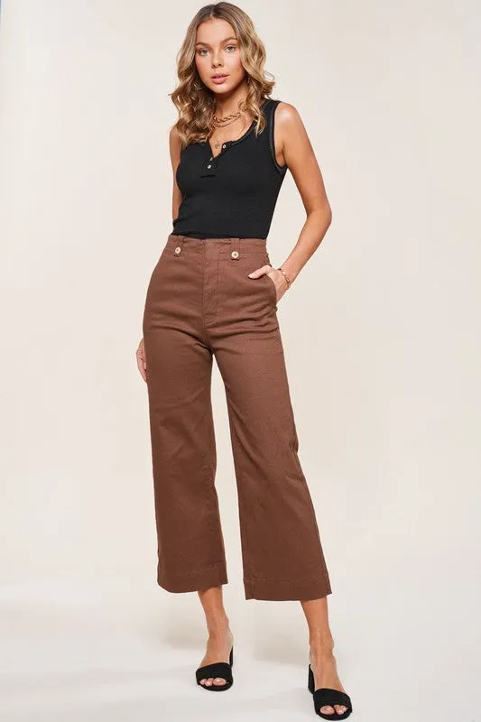 Brown Rolla Pants