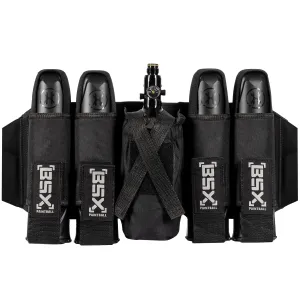 BSX 4 1 Pod Paintball Harness - Black