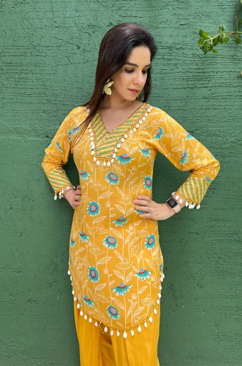 Bumblebee Yellow Two Piece Set