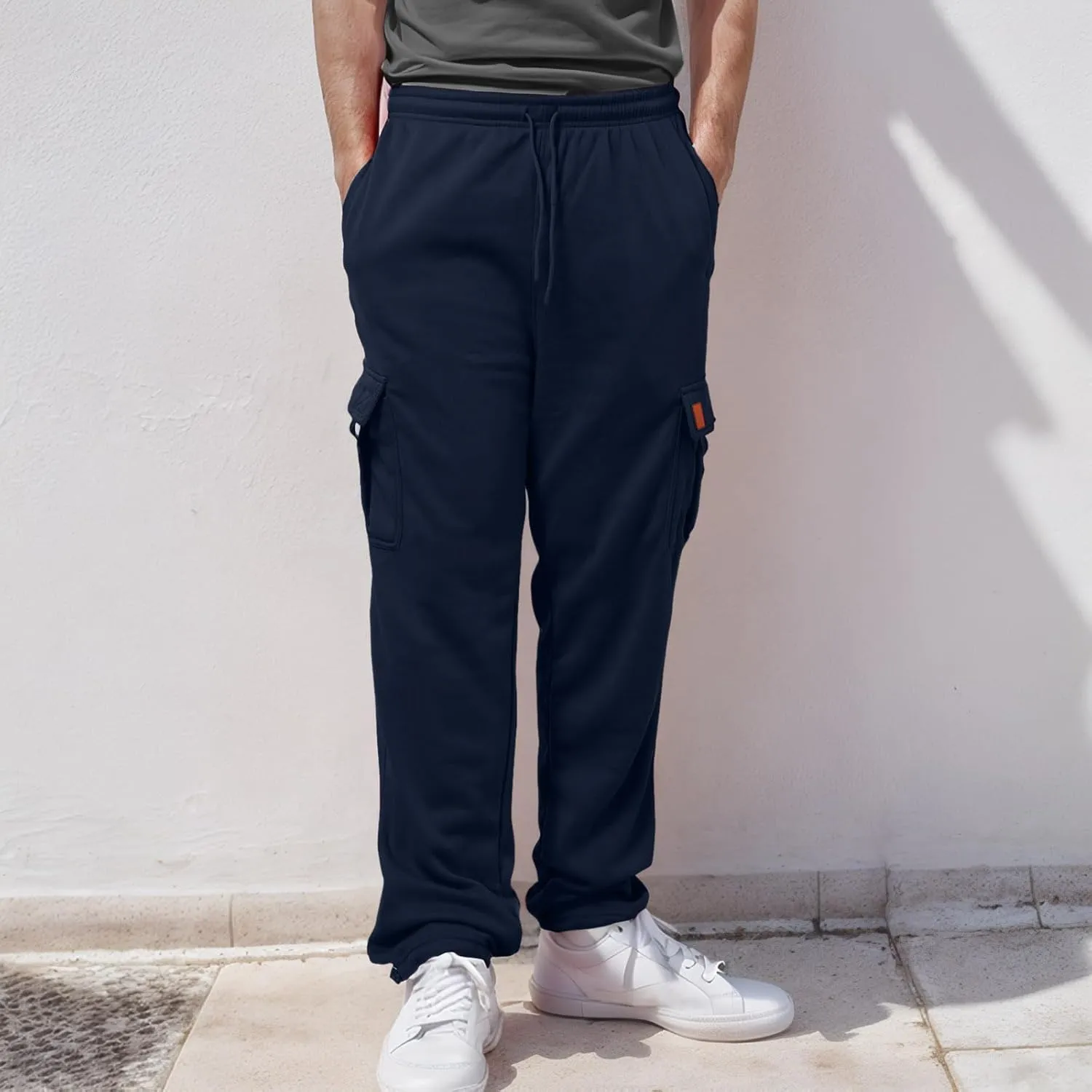 Cargo Pants for Men 2023 Relaxed Fit Causal Work Trousers Athletic Pants Fashion Loose Fit Hiking Outdoor Joggers
