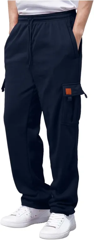 Cargo Pants for Men 2023 Relaxed Fit Causal Work Trousers Athletic Pants Fashion Loose Fit Hiking Outdoor Joggers