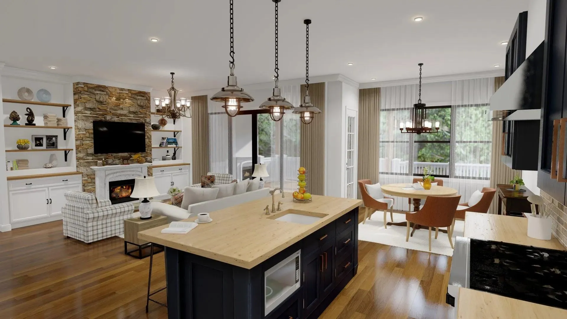 Charming Family Retreat: Stylish Living with Modern Comforts