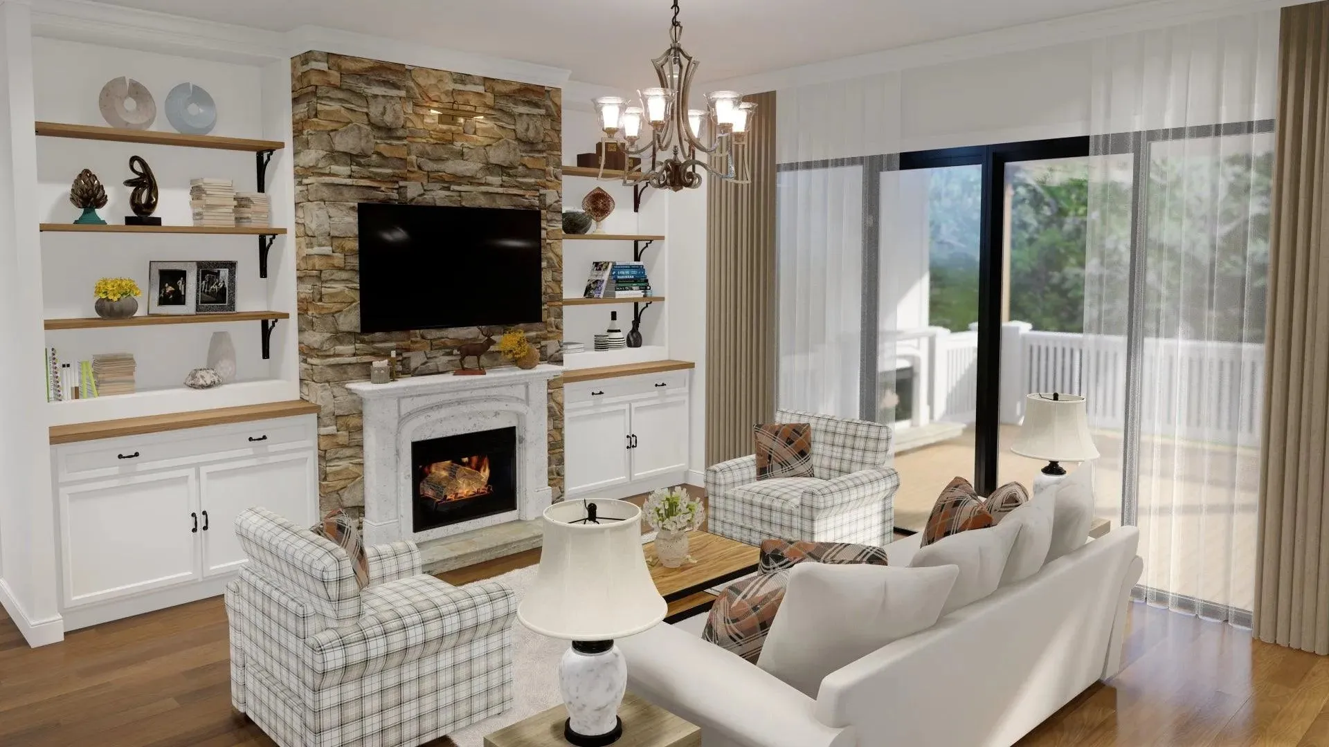Charming Family Retreat: Stylish Living with Modern Comforts