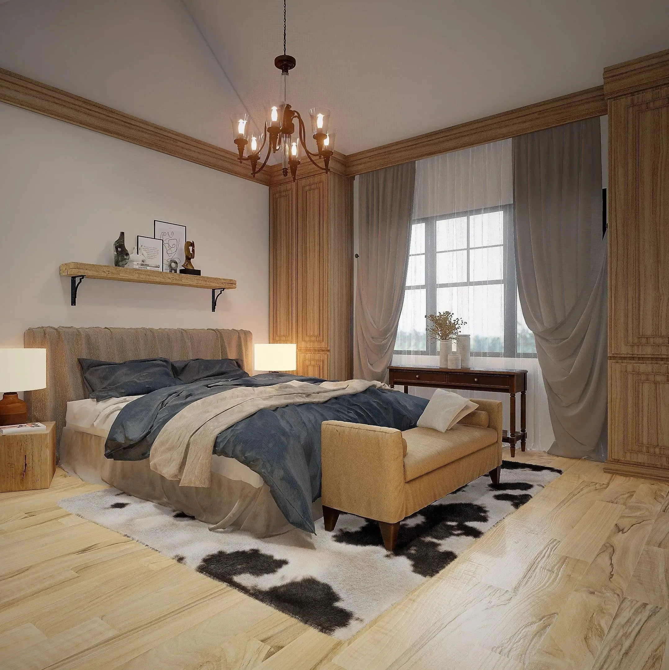 Charming Family Retreat: Stylish Living with Modern Comforts