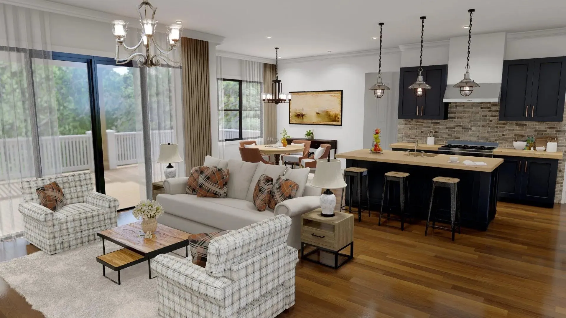 Charming Family Retreat: Stylish Living with Modern Comforts