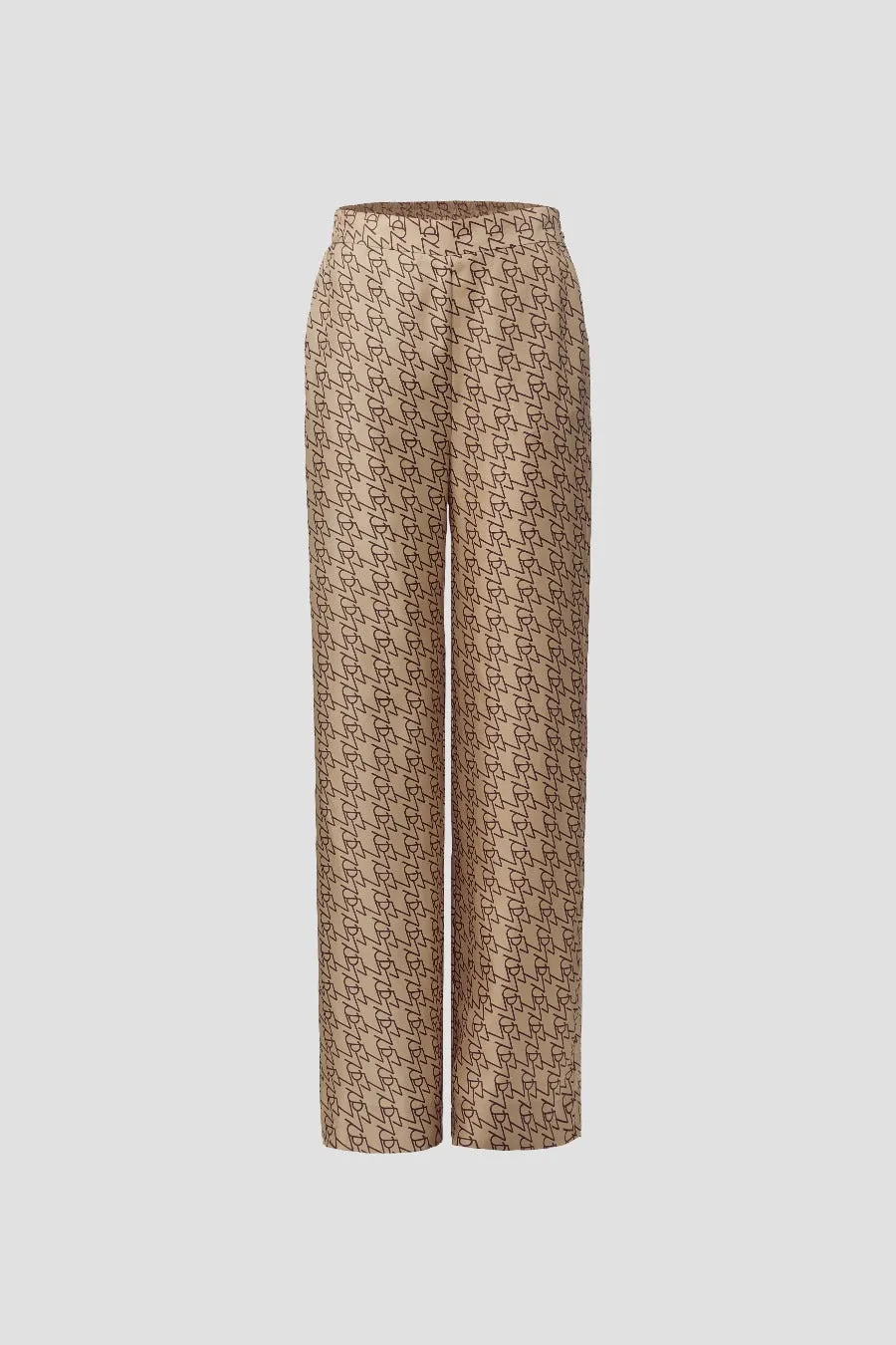 Chauffeur Silk Trouser Scarf Print