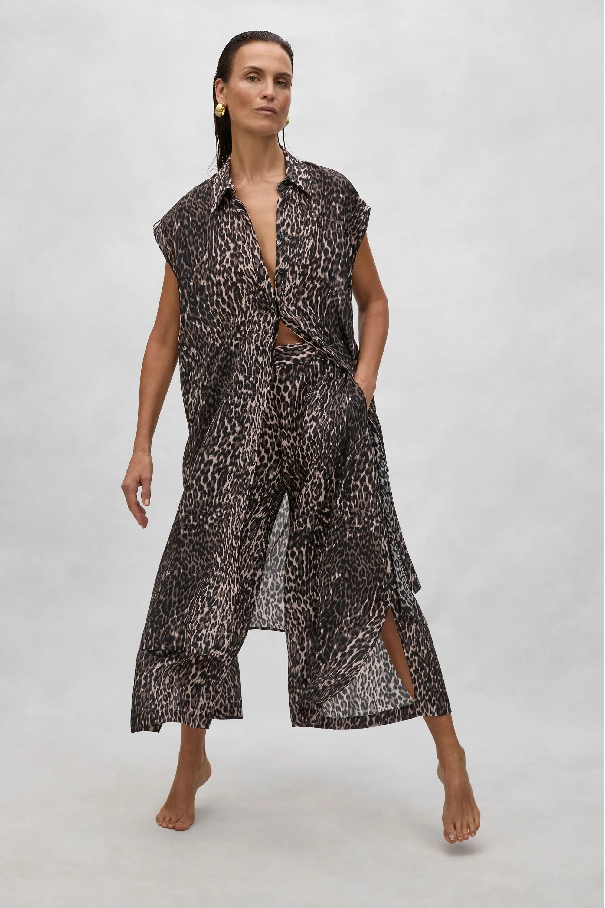 CROP SWISH PANT - F8391891