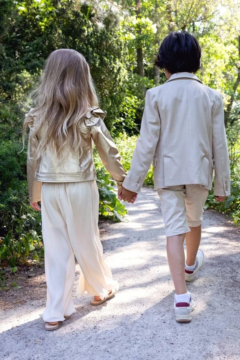 DESRA plissé culotte pants