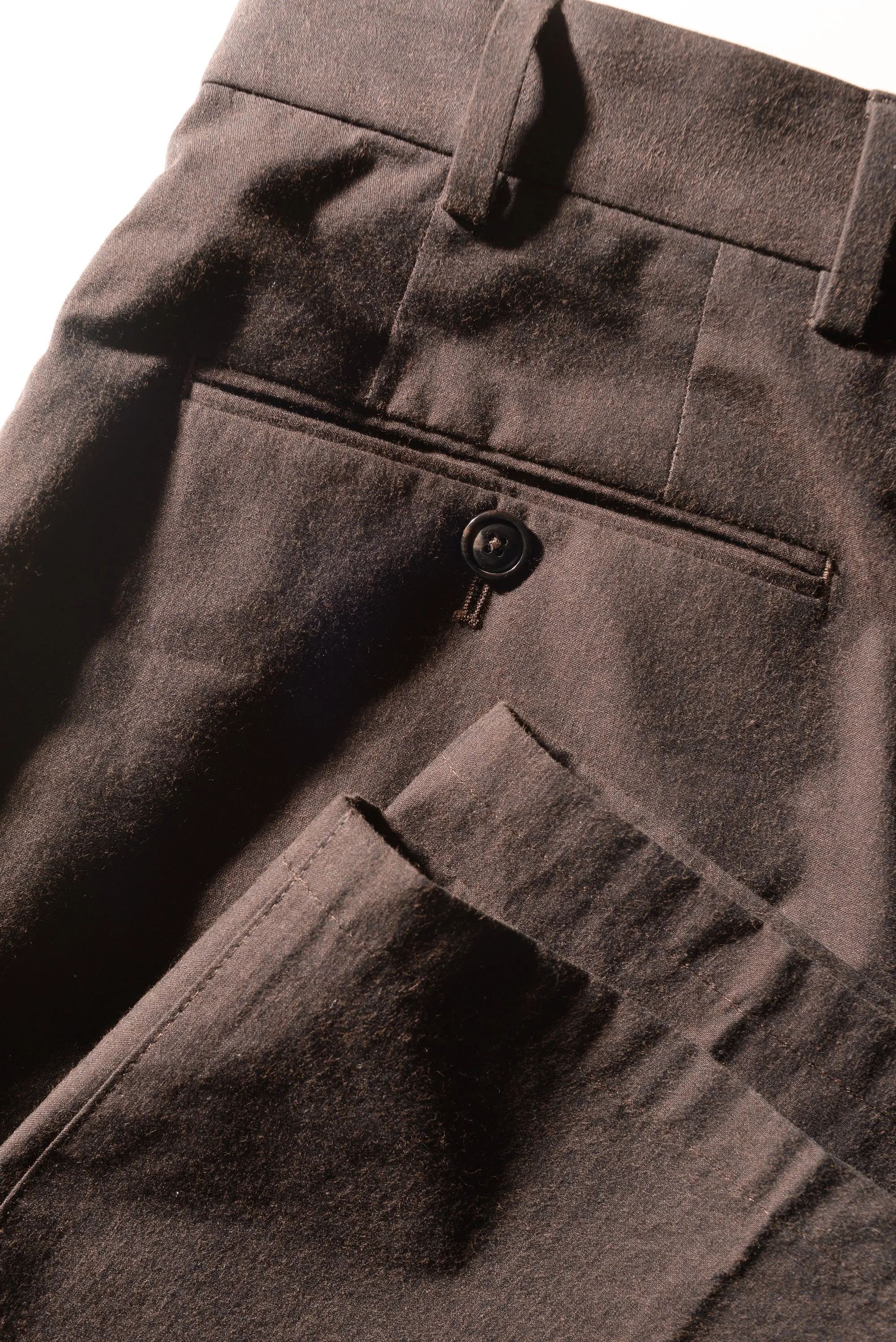 FINAL SALE: BKT36 Straight Leg Pant in Crisp Cotton Blend - Walnut