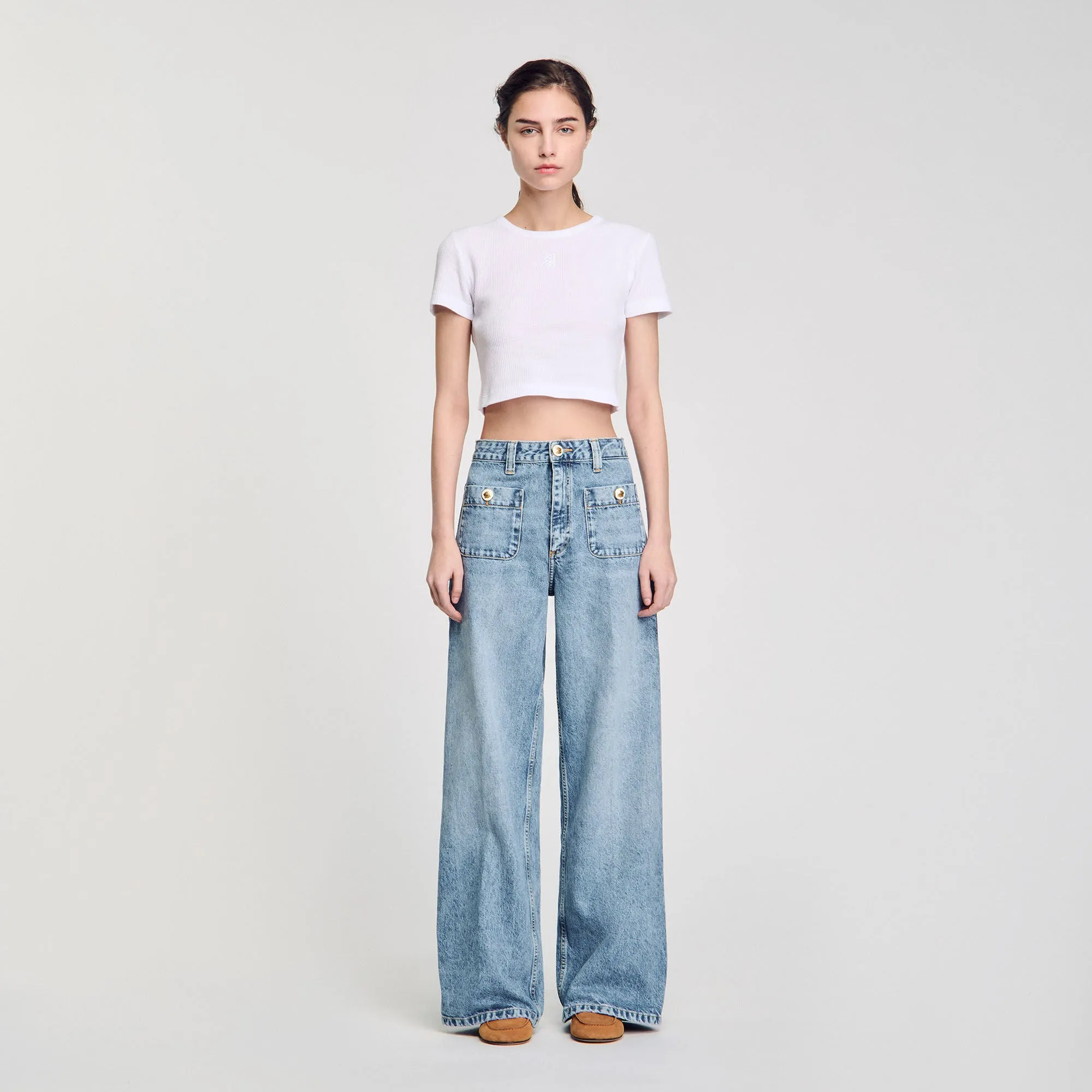 Floride Faded Jeans Blue Jean