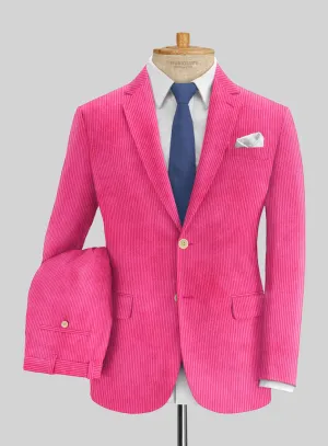Fusica Pink Corduroy Suit