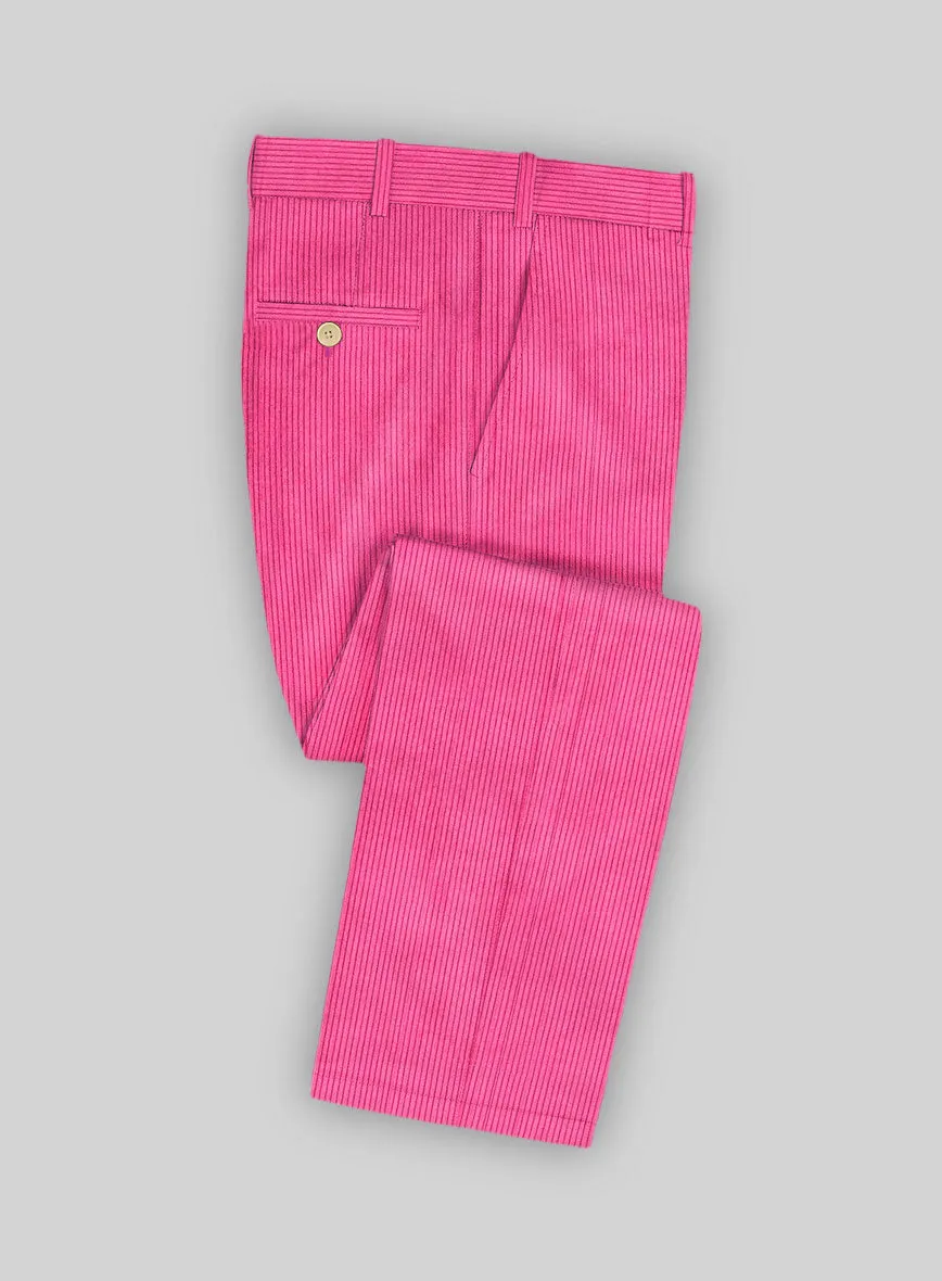 Fusica Pink Corduroy Suit