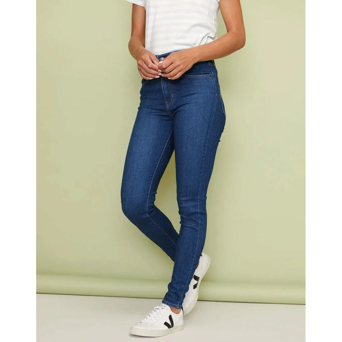 Levi's Mile High Super Skinny Toronto Tears