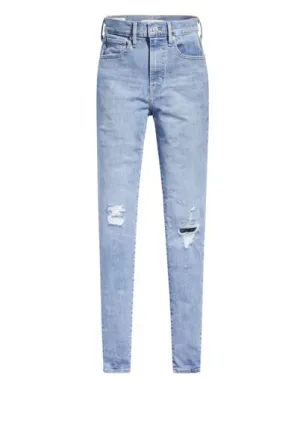 LEVIS PREMIUM: MILE HIGH SUPER SKINNY JEAN GALAXY FAR AWAY