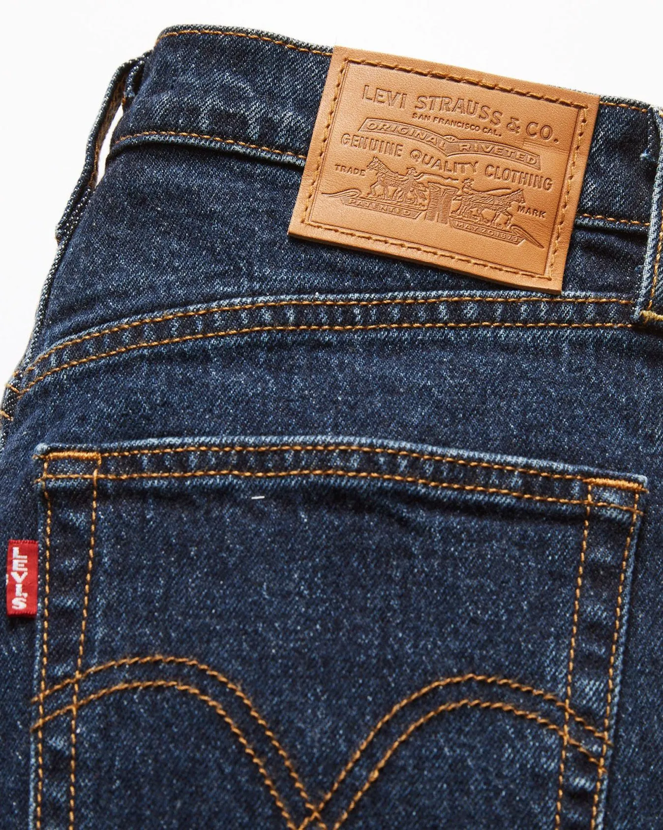 Levi's® Womens Ribcage Straight Ankle Jeans - Salsa Dark Stone