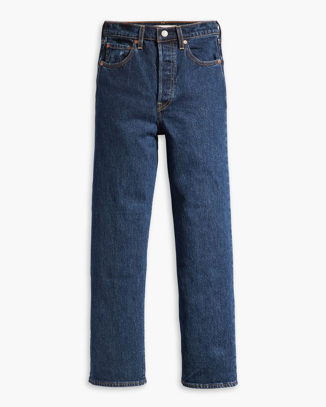 Levi's® Womens Ribcage Straight Ankle Jeans - Salsa Dark Stone