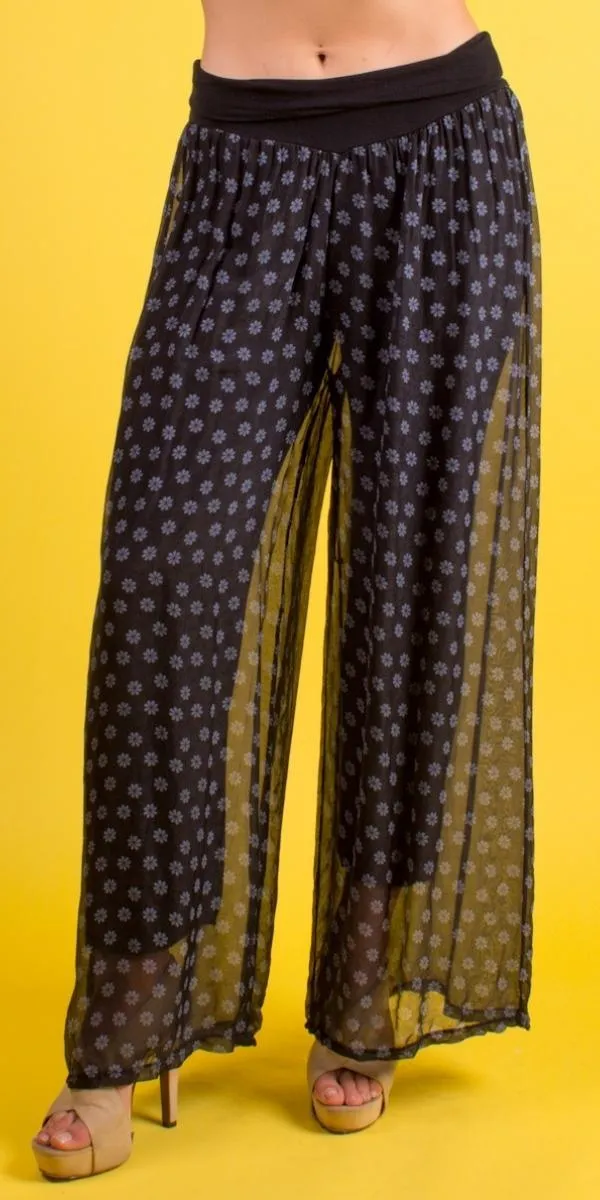 Lyda Daisy Print Pant