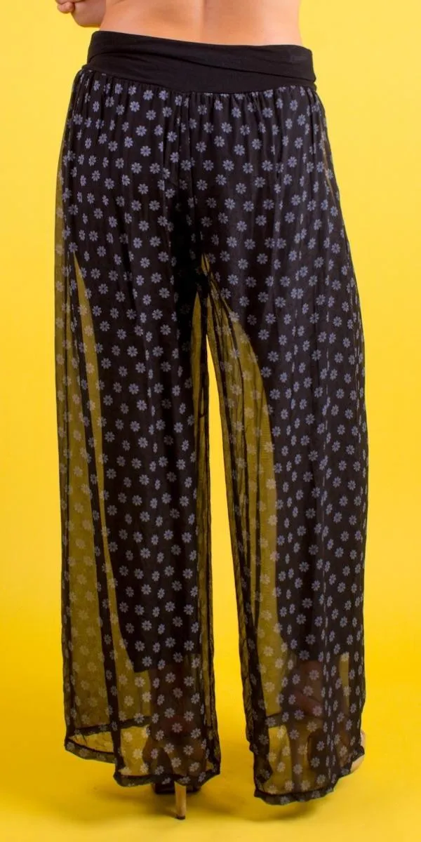 Lyda Daisy Print Pant