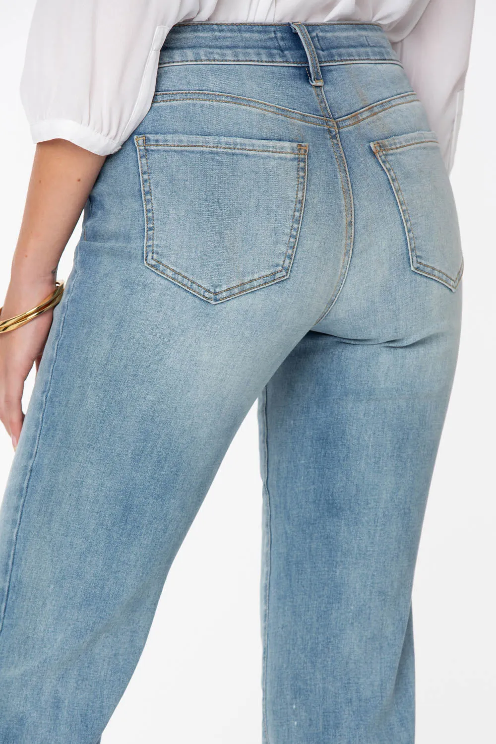 Marilyn Straight Jeans - Biscayne