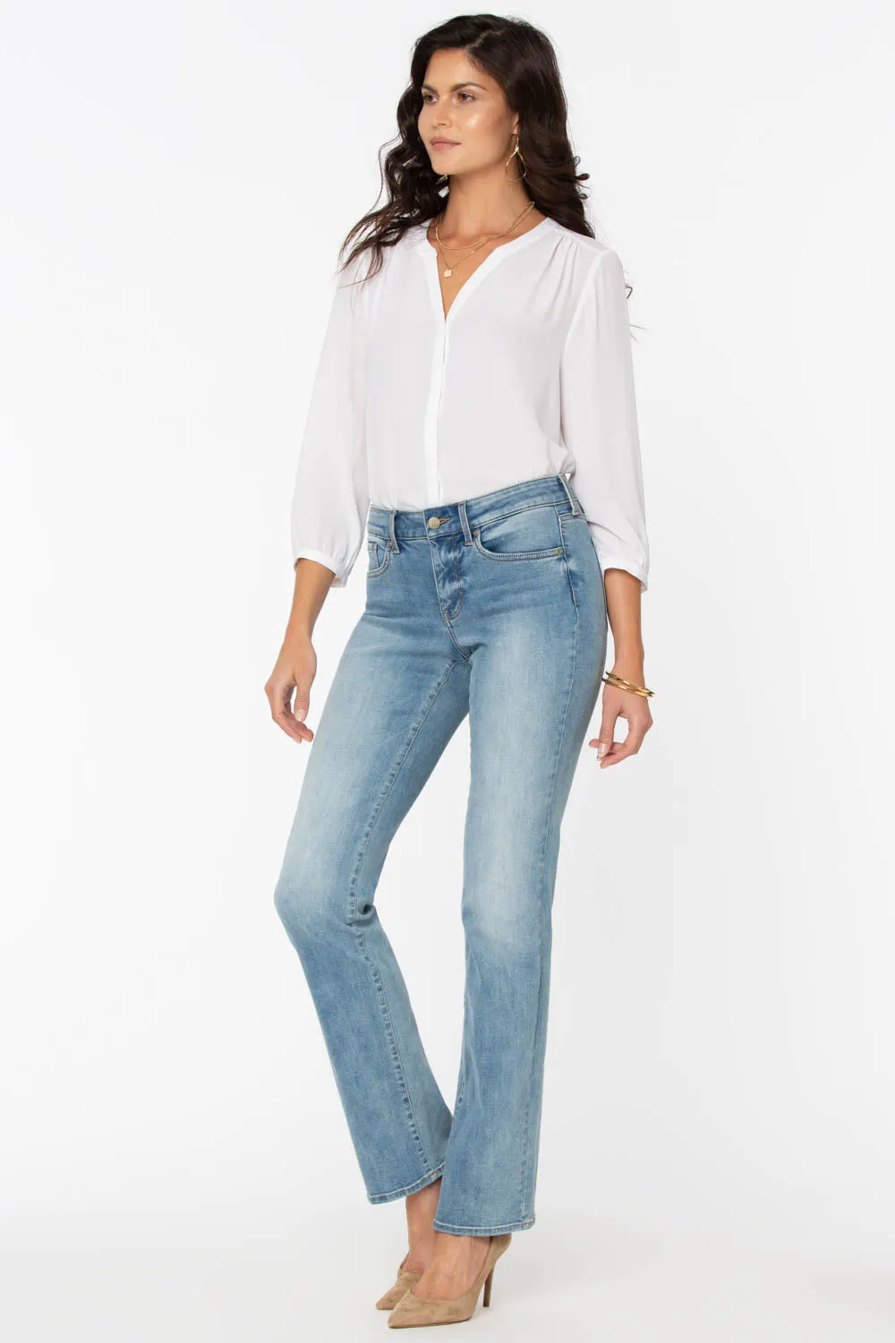 Marilyn Straight Jeans - Biscayne
