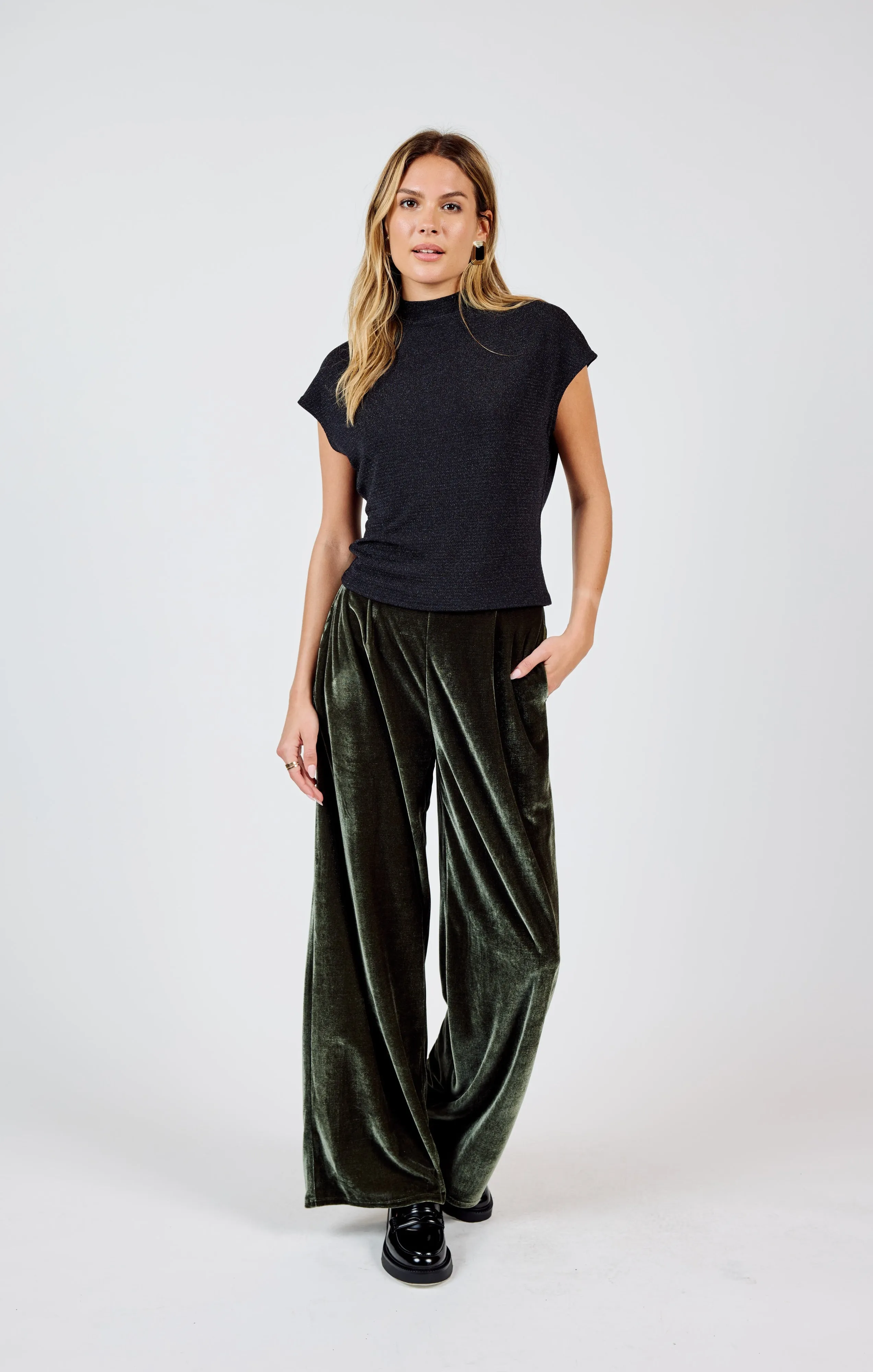 Midnight Oil Velvet Pants