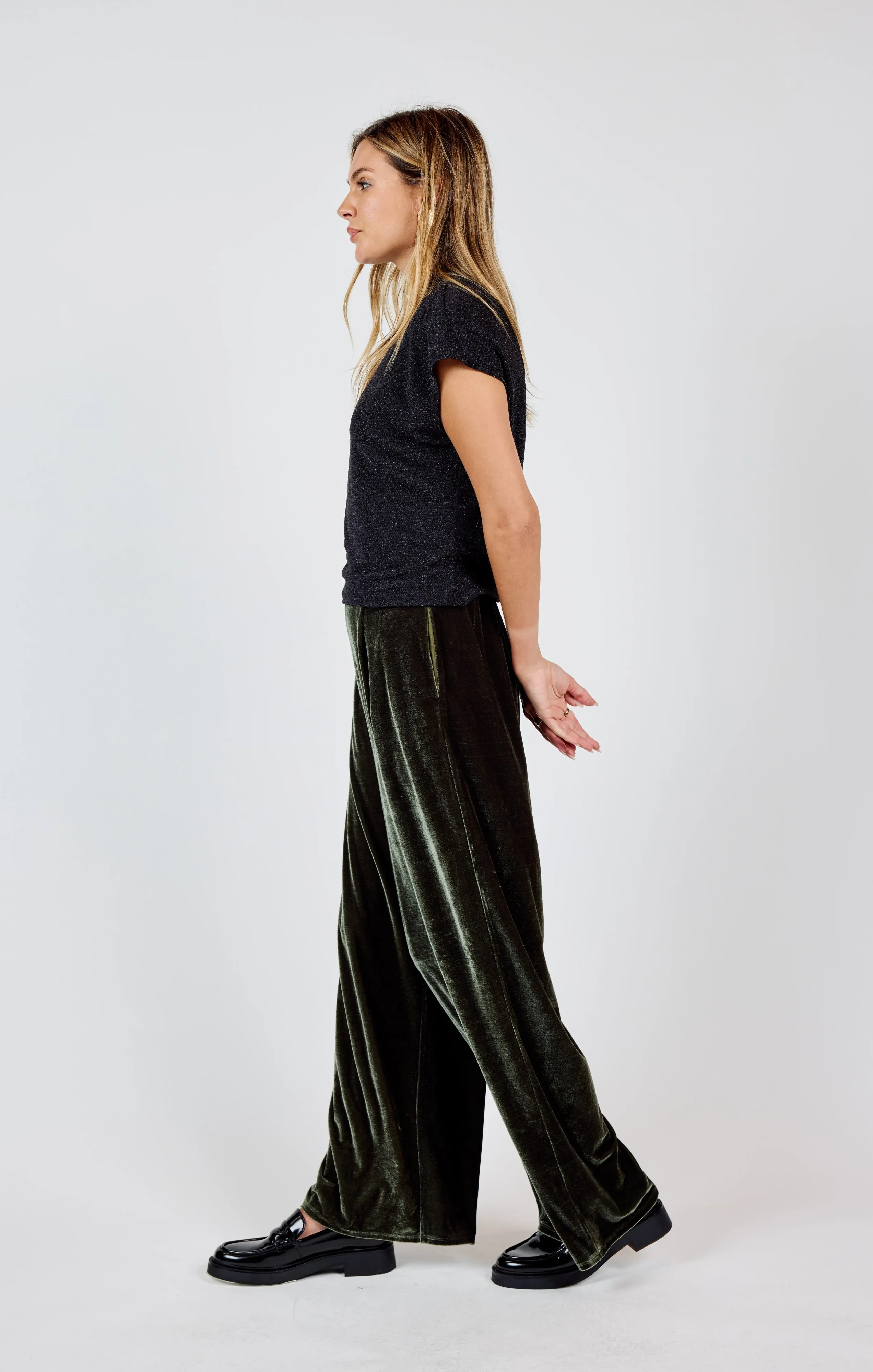 Midnight Oil Velvet Pants