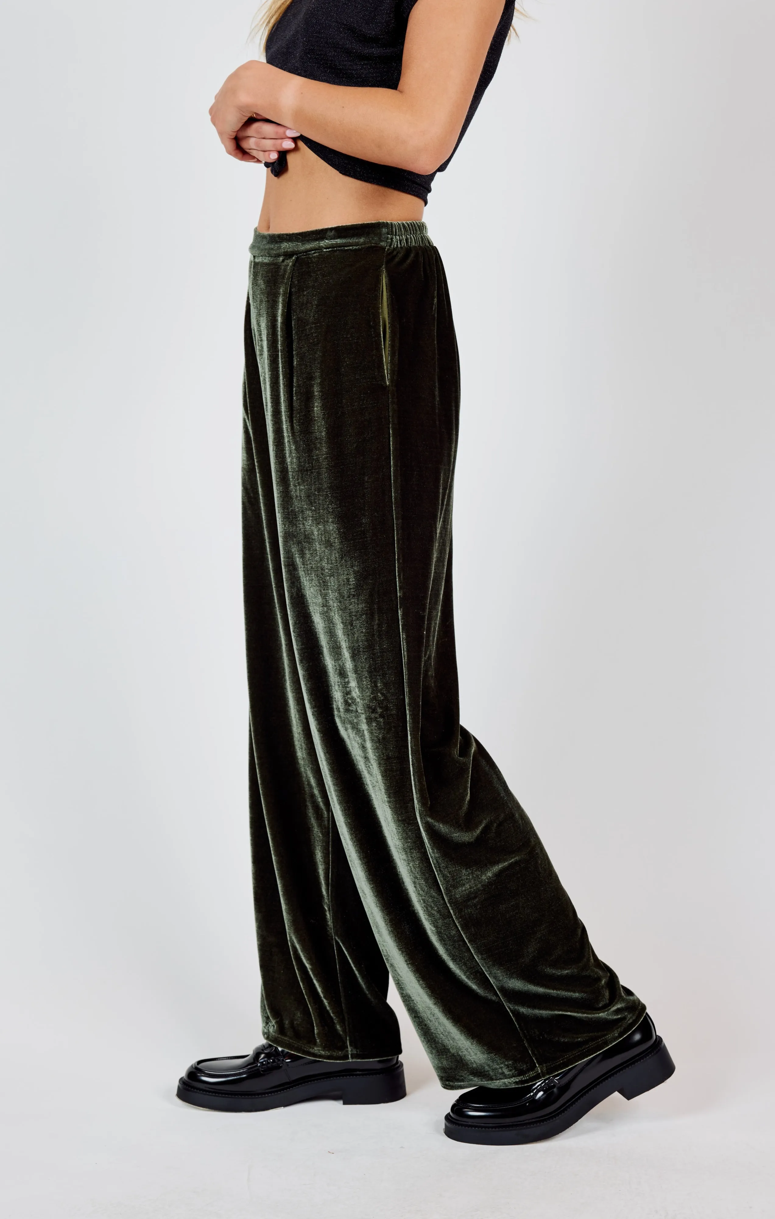 Midnight Oil Velvet Pants