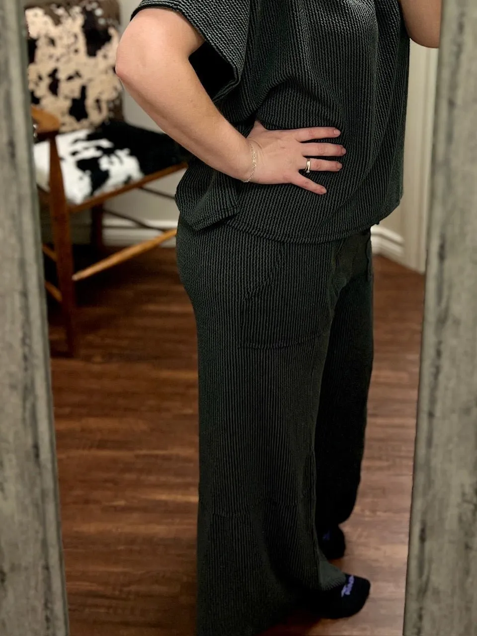 PLUS Charcoal Kick Back Lounger Pants