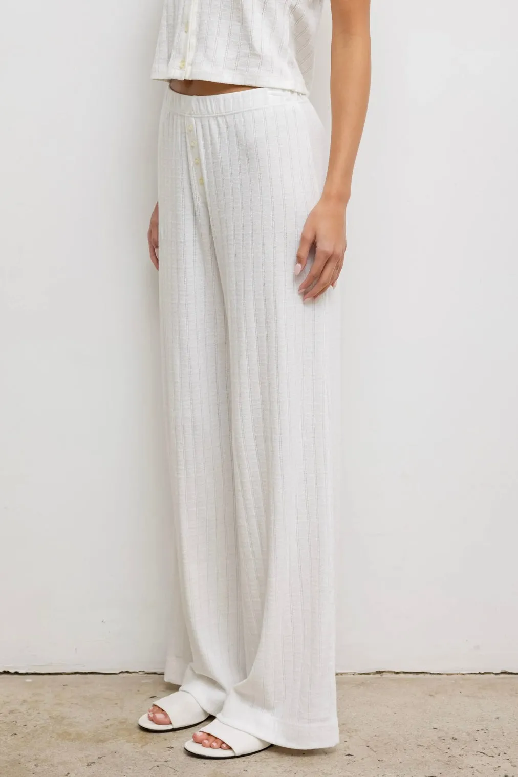 POINTELLE BOXER PANT