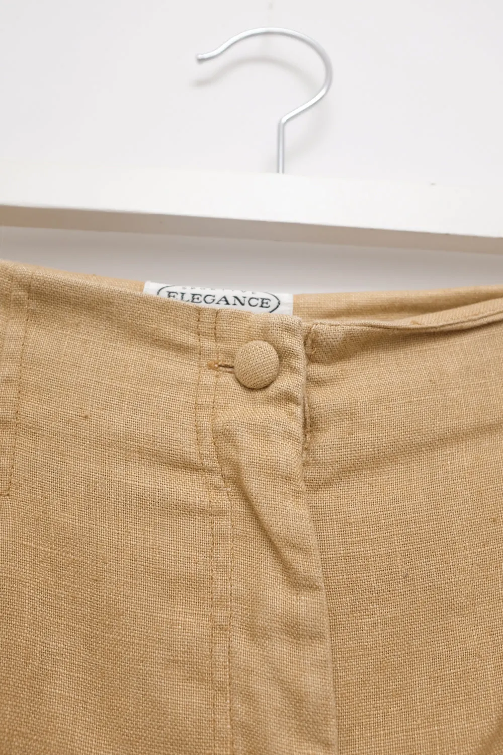 PURE LINEN SAND VINTAGE SHORTS