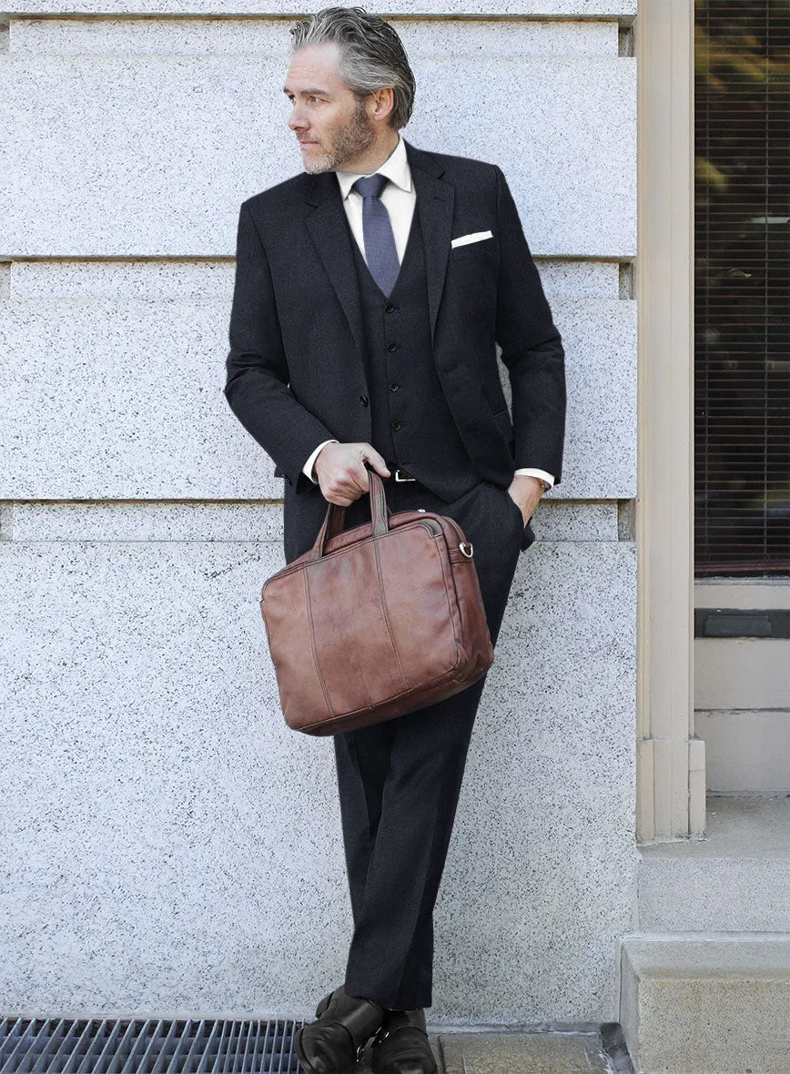 Scabal Deep Cove Wool Suit