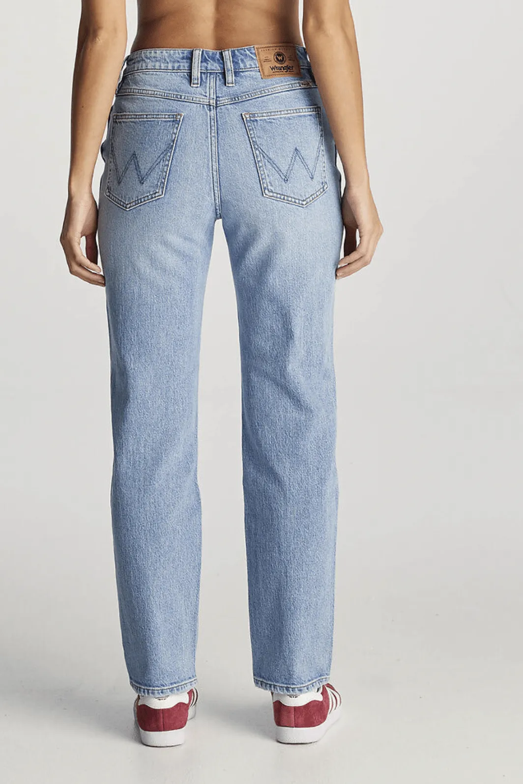 WRANGLER MID TORI STRAIGHT JEAN - DIAMOND SKIES